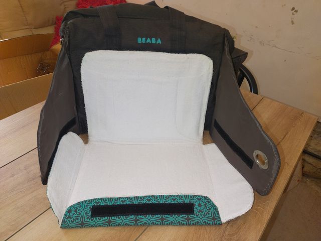 Bolso Bebé BEABA con cambiador y portachupetes