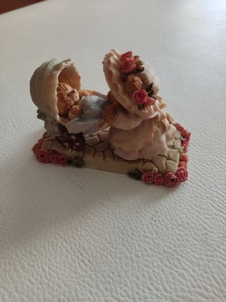 Statuetta Orsetti Carrello