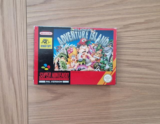 Super Adventure Island Super Nintendo Pal España