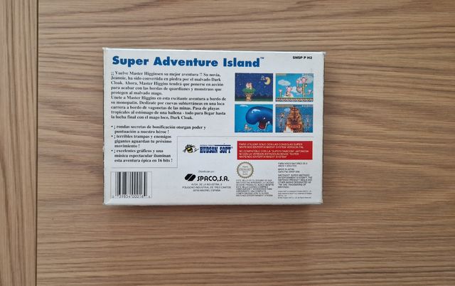 Super Adventure Island Super Nintendo Pal España