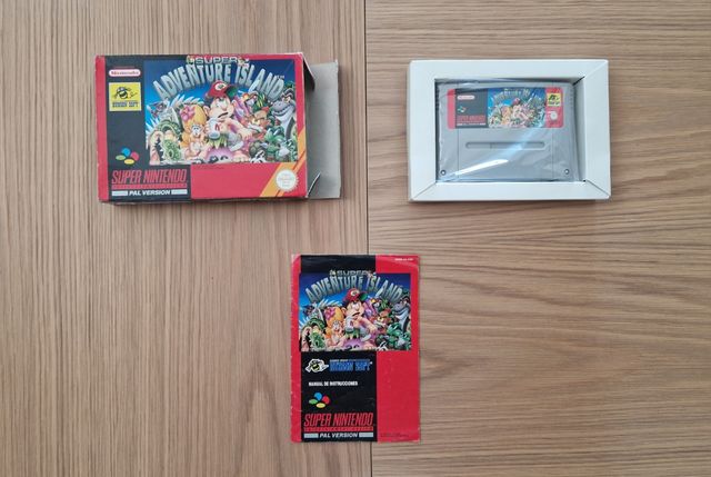 Super Adventure Island Super Nintendo Pal España