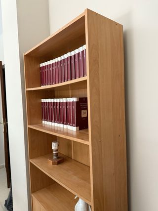 Estantería madera 2 puertas