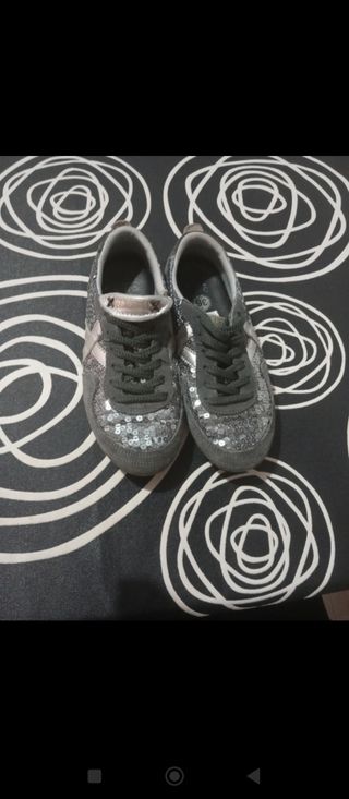 Bambas Munich niña 36 - Plata