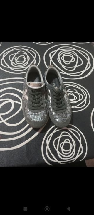 Bambas Munich niña 36 - Plata