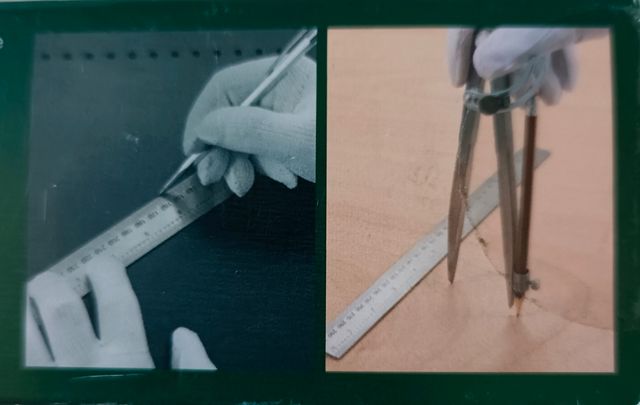 COMPAS DE ARCO CON              MARCADOR