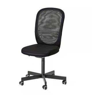 Silla oficina Ikea FLINTAN negra