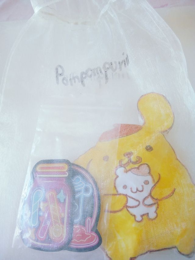 Squishy Pompompurin + pegatinas 