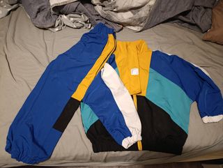 Chándal niño | Azul y amarillo
