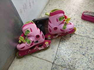 Patines Oxelo niña rosa