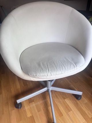 Silla oficina Ikea Skruvsta blanca