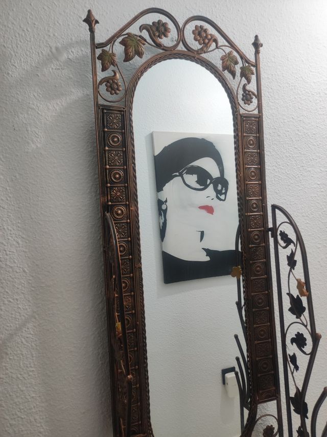 Espejo tocador antiguo