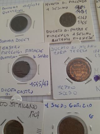Monete preunitarie italiane (Lotto x10)
