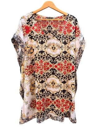 Vestido/Camisola Cristian Lay multicolor