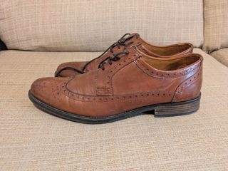 Zapatos Piel Marrón - Talla 41