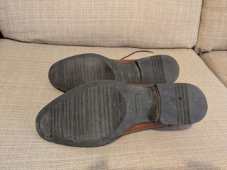 Zapatos Piel Marrón - Talla 41