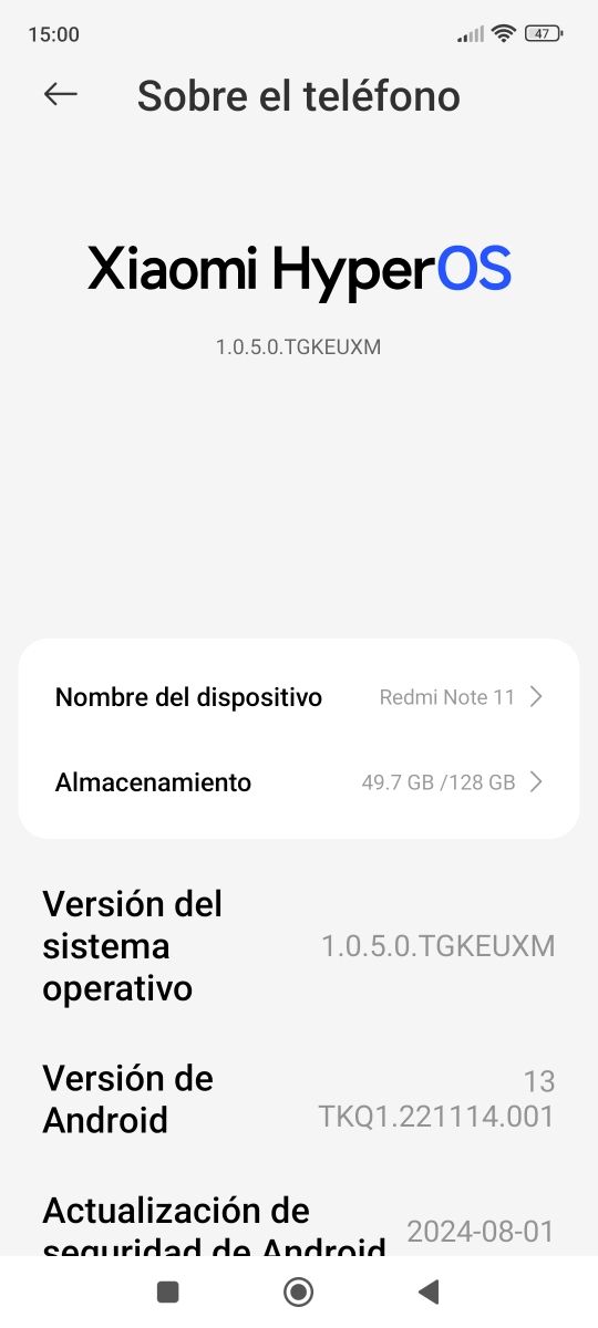 Xiaomi Redmi Note 11 - 128GB