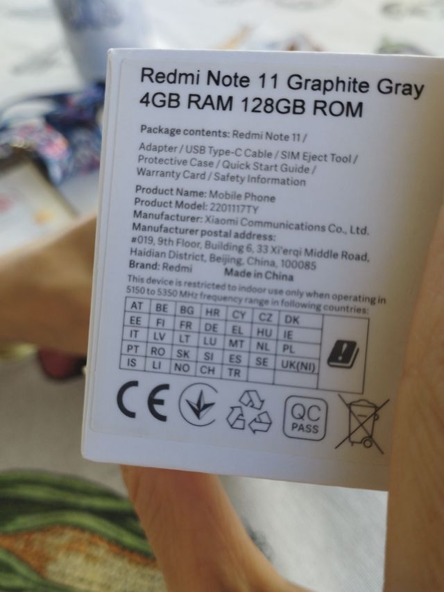 Xiaomi Redmi Note 11 - 128GB