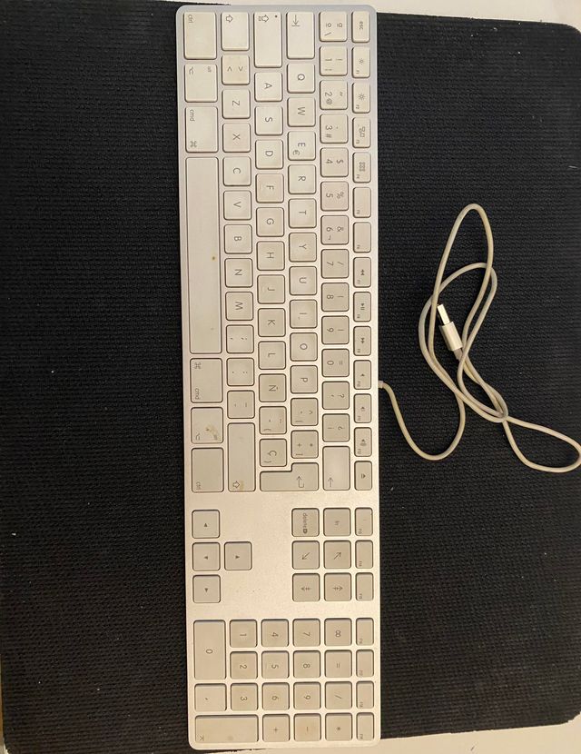 Teclado Apple A1234 USB Plata