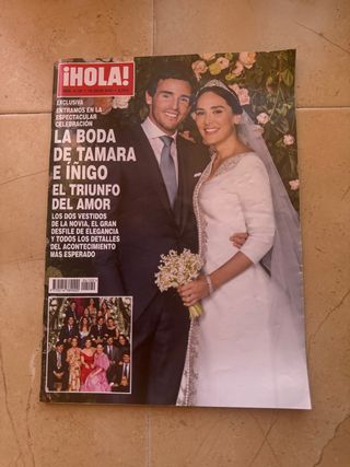 Revista Tamara Falco Boda