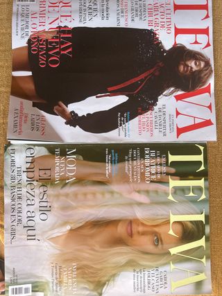 revista Telva 5€ las dos
