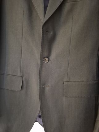 Traje caballero azul marino