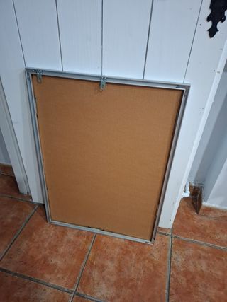 Marco para laminas/fotos  grande plateado