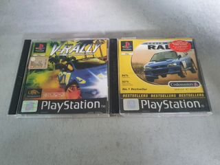 PS1: V-Rally + Colin McRae Rally