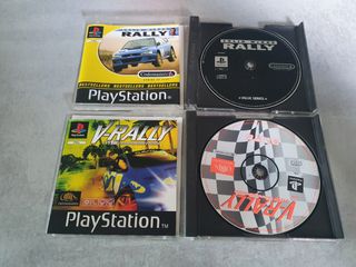 PS1: V-Rally + Colin McRae Rally