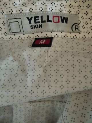 Camisa Yellow Skin blanca - manga larga