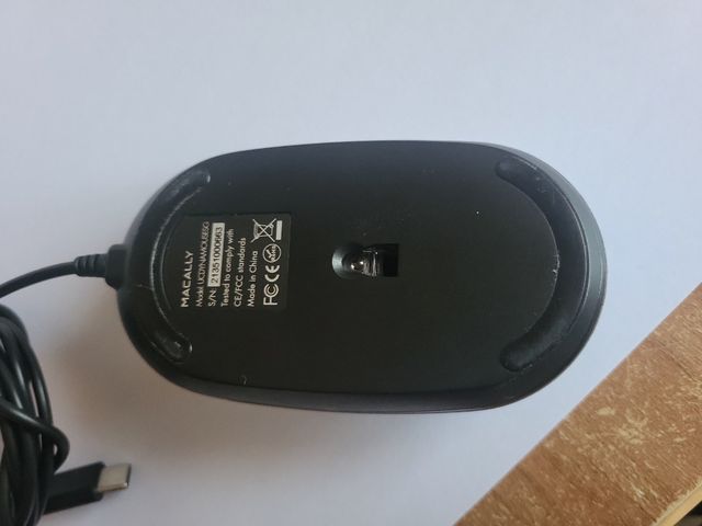 Rato Macally USB - Ótico