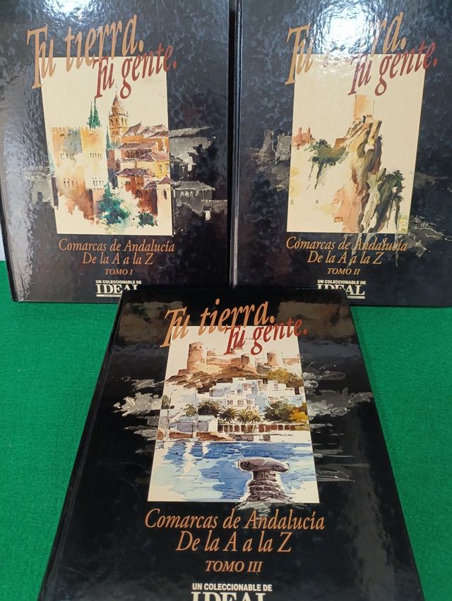 Libros Tú Tierra.Tu gente.Comarcas de Andalucía.