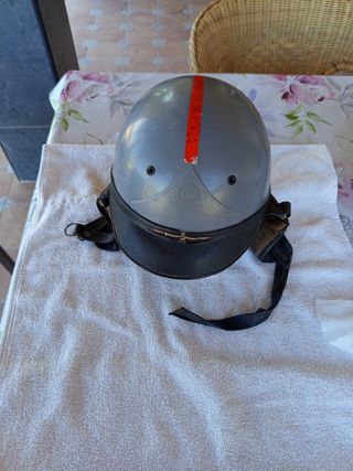 Casco moto vintage