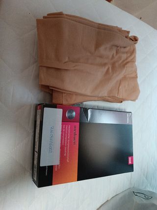 Medias Compresión Embarazada Mediven Beige Rosé -