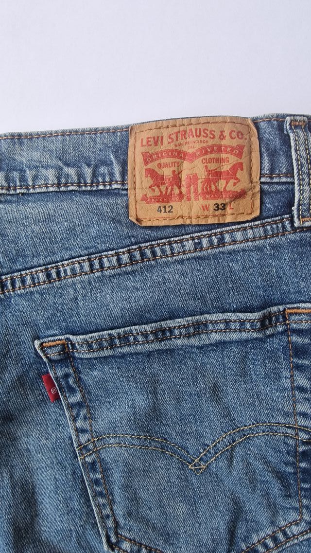 Levi's 412 Shorts donna tg.W33