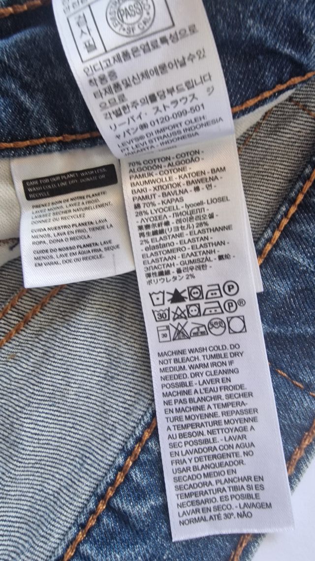 Levi's 412 Shorts donna tg.W33