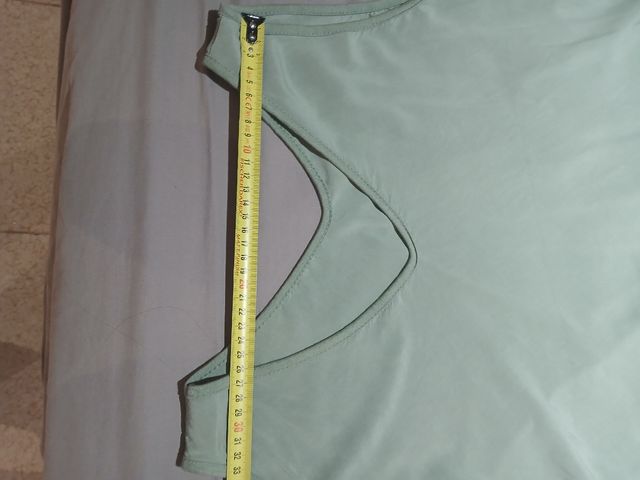 Camiseta tirantes verde