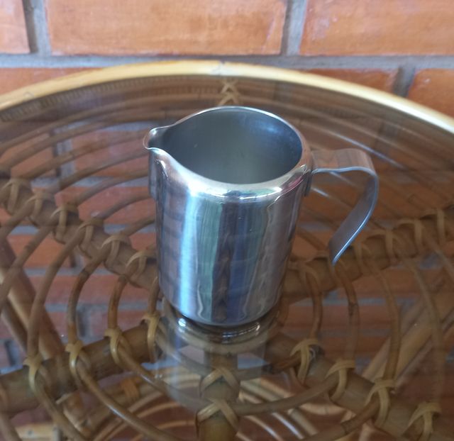 Tetera-Cafetera y Lechera Acero Bra Vintage