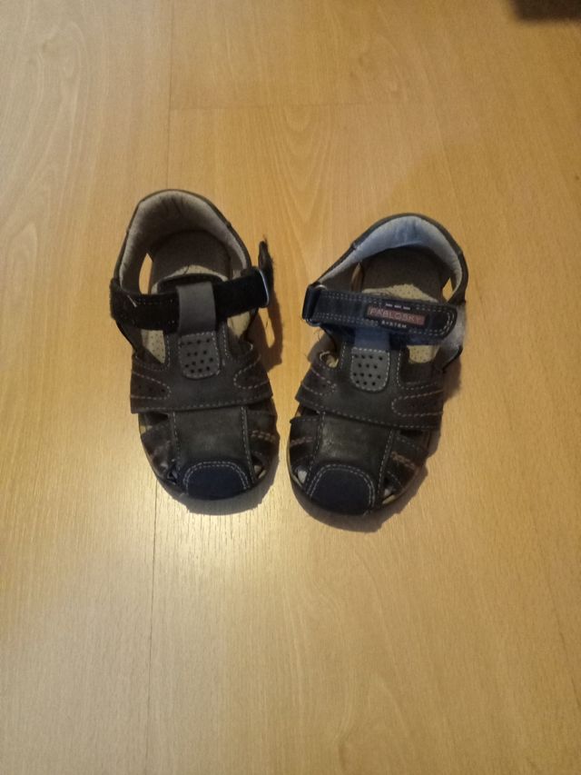 Sandalia niño Pablosky azul nº25