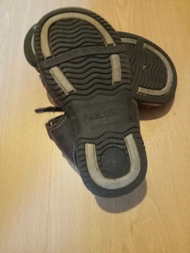 Sandalia niño Pablosky azul nº25