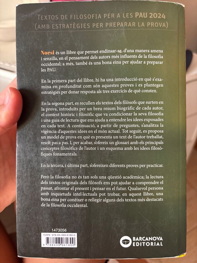Noesi 2024 Textos de filosofia