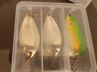 3 Cucchiai Ondulanti Pesca Spinning