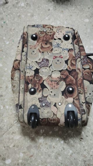 Bolso de viaje con osos