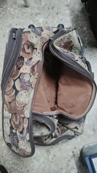 Bolso de viaje con osos