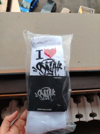 Calze SYNA bianche - Twin Pack