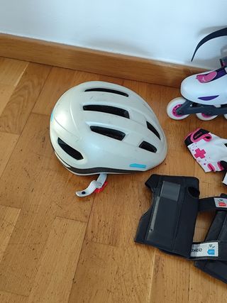 Patines Oxelo niña + protecciones