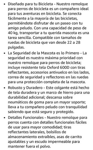 Remolque bici perro - Azul