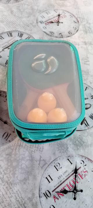 Juego ping pong: 2 raquetas + 3 pelotas +red