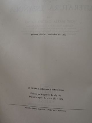 Historia de la literatura española