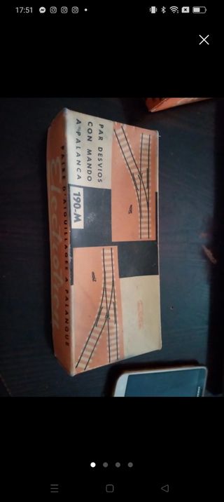 2 Desvíos Electrotren antiguos 700A
