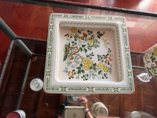 Juego de fumador porcelana